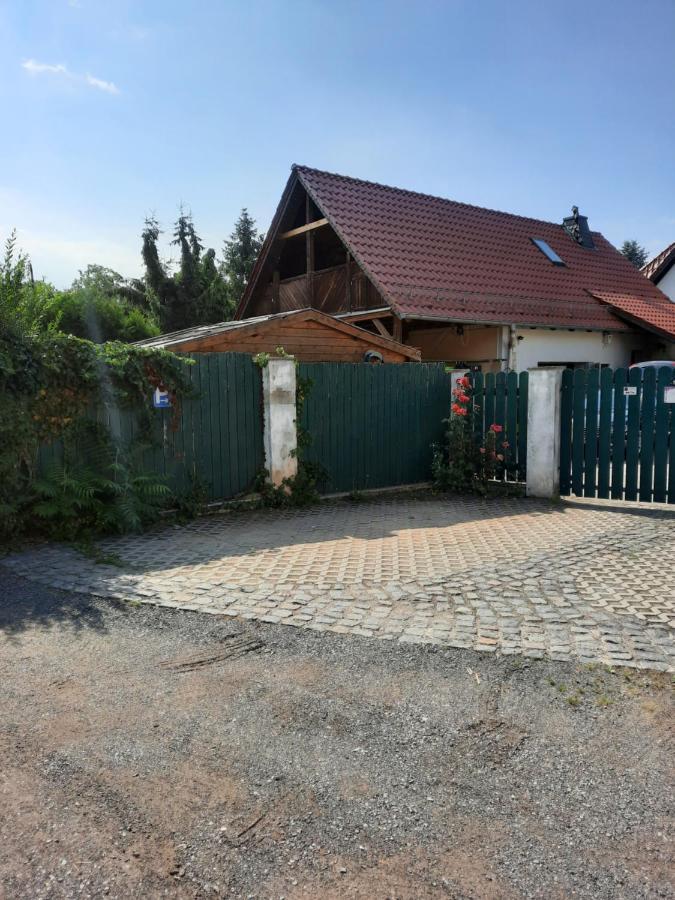 גרימה Gaestewohnung Am Thuemmlitzwald מראה חיצוני תמונה