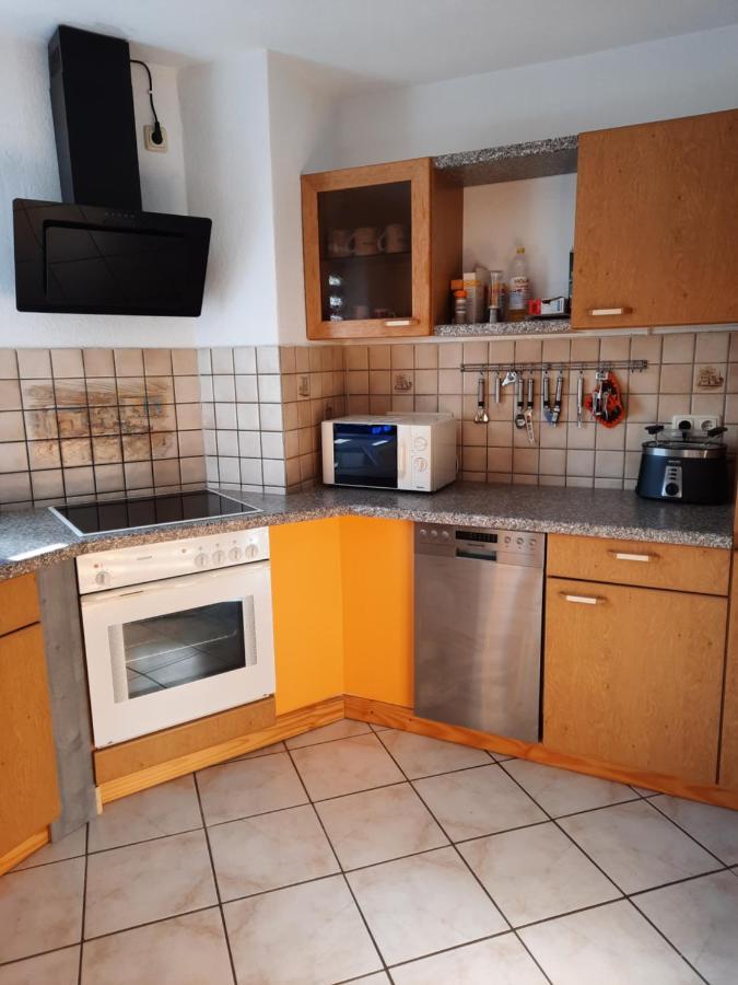 גרימה Gaestewohnung Am Thuemmlitzwald מראה חיצוני תמונה