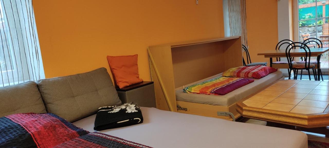 גרימה Gaestewohnung Am Thuemmlitzwald מראה חיצוני תמונה