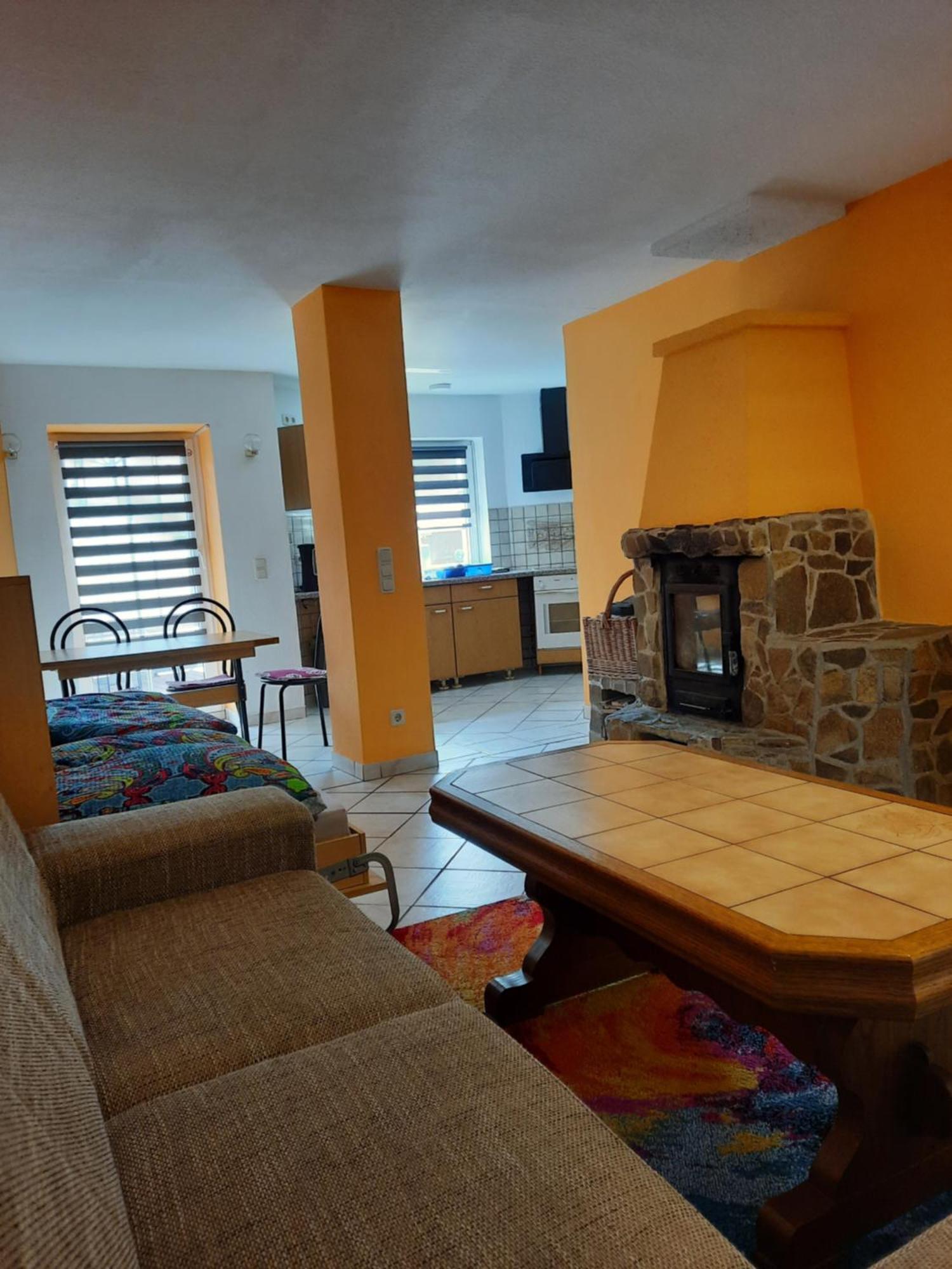 גרימה Gaestewohnung Am Thuemmlitzwald חדר תמונה